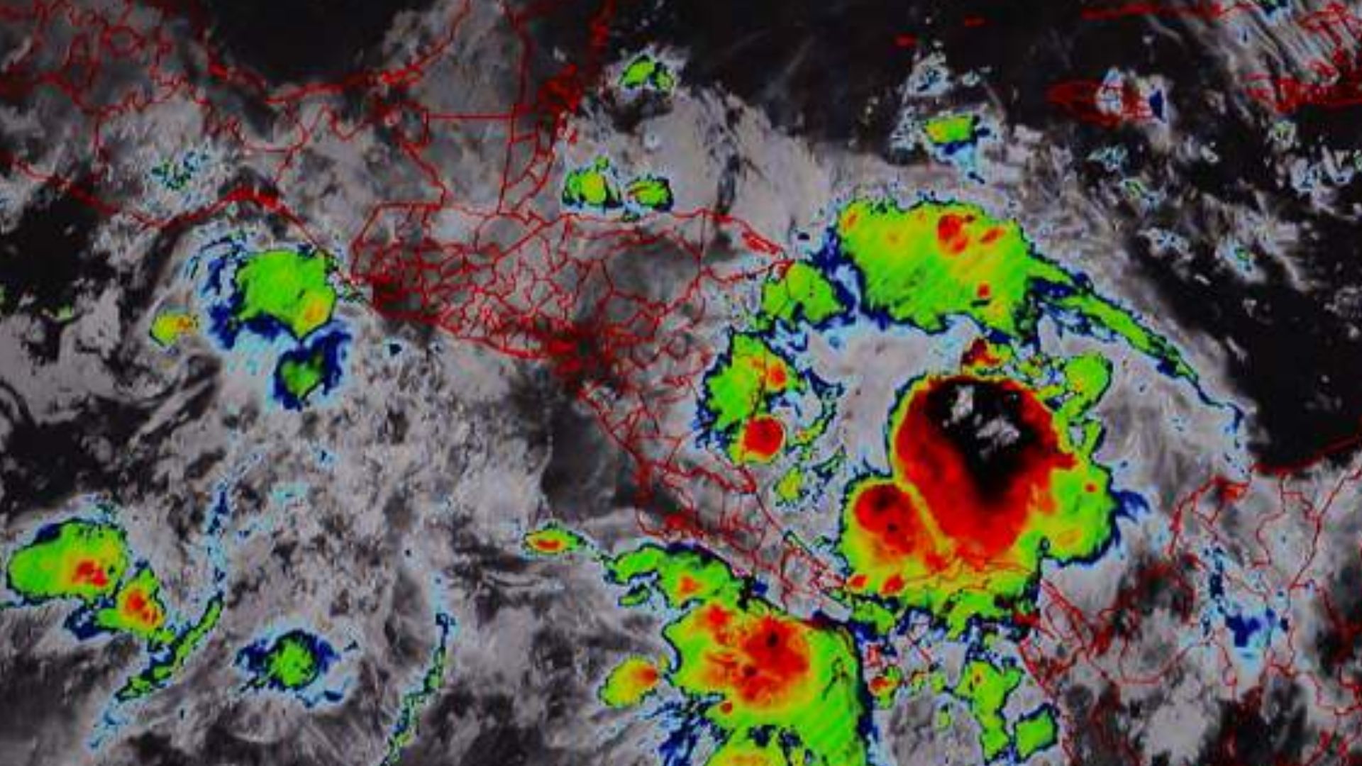 This week there will be rain in the afternoon, due to the entry of tropical wave number 30