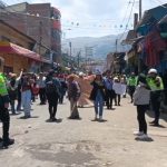 Transporters mobilize in Huancayo and demand the closure of businesses (VIDEO)