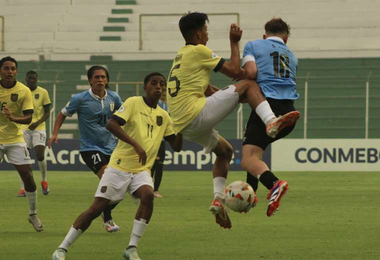 Uruguay and Ecuador tied, Brazil beat Venezuela in the South American U-15