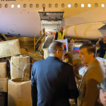 Venezuelan humanitarian aid for those affected in Lebanon arrives in Damascus