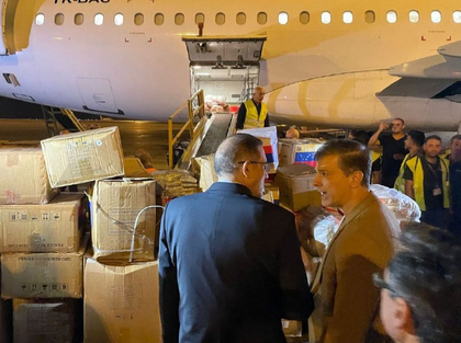 Venezuelan humanitarian aid for those affected in Lebanon arrives in Damascus