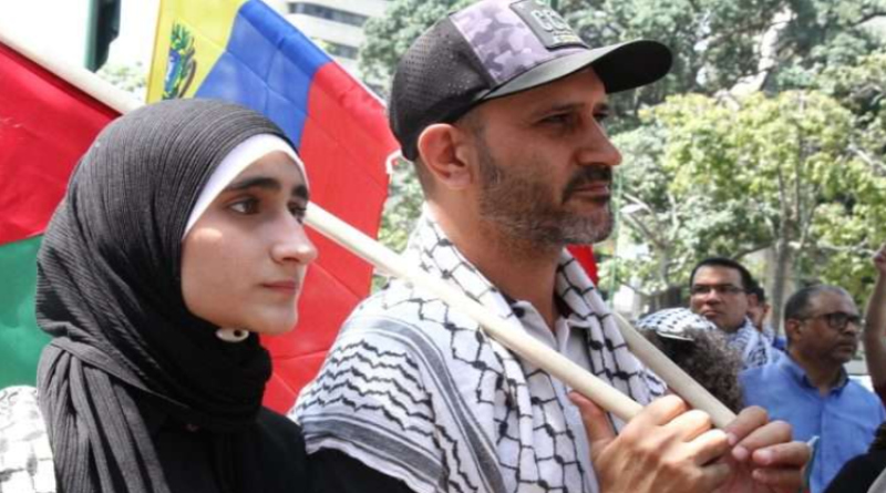 Venezuelan people mobilize in solidarity with Palestine and Lebanon