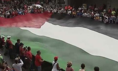 Venezuelans mobilize in solidarity with Palestine