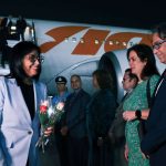 Vice President Rodríguez arrived in India to strengthen binational cooperation