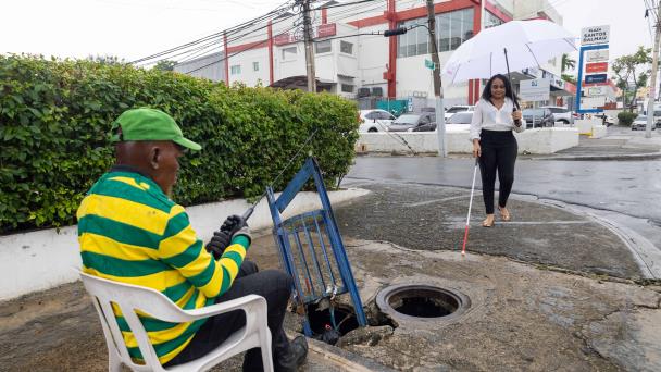 Vicissitudes of people with disabilities on city streets