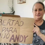 Tayri Lorenzo Prado, madre del preso político Andy García Lorenzo