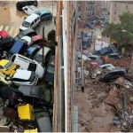 Devastación causada por la DANA en Valencia, España