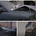 What is known about the driver of the BMW who entered the apartment in Bogotá