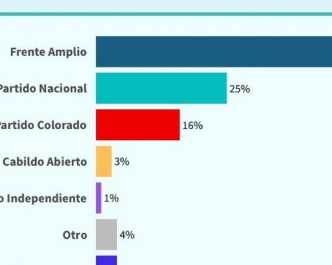 What would the undecided vote, according to the Citizen Perception Power Plant: Frente Amplio leads the preferences