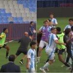 Wild images of a U-15 friendly between Argentina and Ecuador