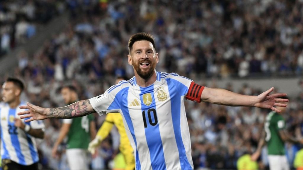 With a hat trick from Messi, the Argentine National Team beat Bolivia in the Qualifiers