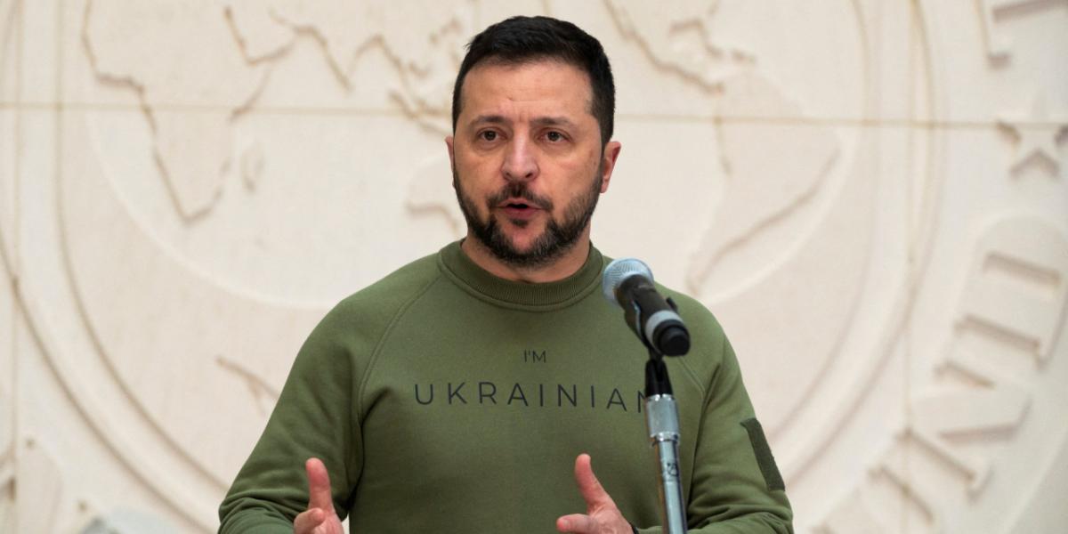 Zelensky reiterates that he is not negotiating entry into NATO in exchange for giving up the occupied territories