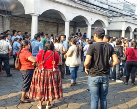 "Without diesel there is no work": Transporters block National Tax offices in Santa Cruz