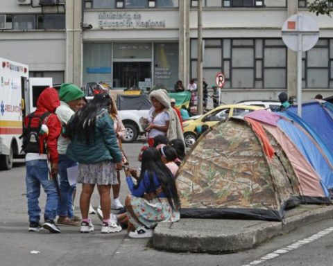 4,000 Emberá indigenous people arrive in Bogotá to ask for support from the National Government