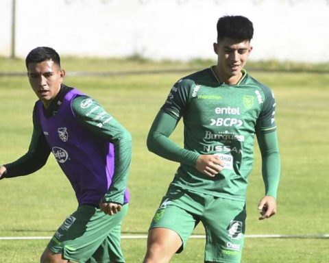 Adalid Terrazas and Gabriel Villamil completed their first training session with La Verde