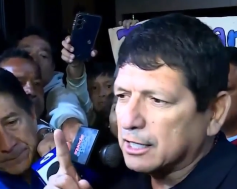 Agustín Lozano gives his first statements after being released: "Above there is a God"