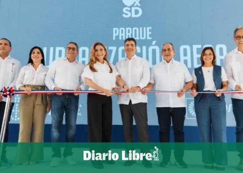 Banco Popular and Mayor's Office of the National District inaugurate the Aesa park