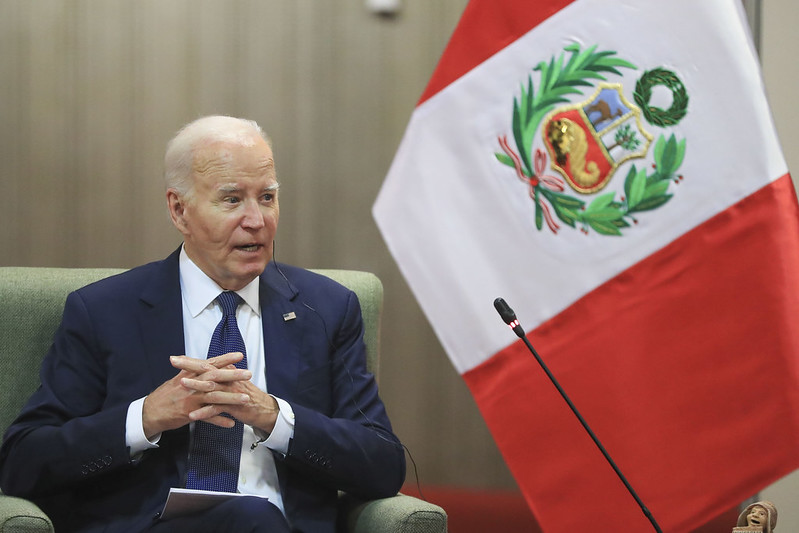 Joe Biden en Perú. (Presidencia)