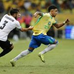 Brazil saved a draw (1-1) playing at home against Uruguay