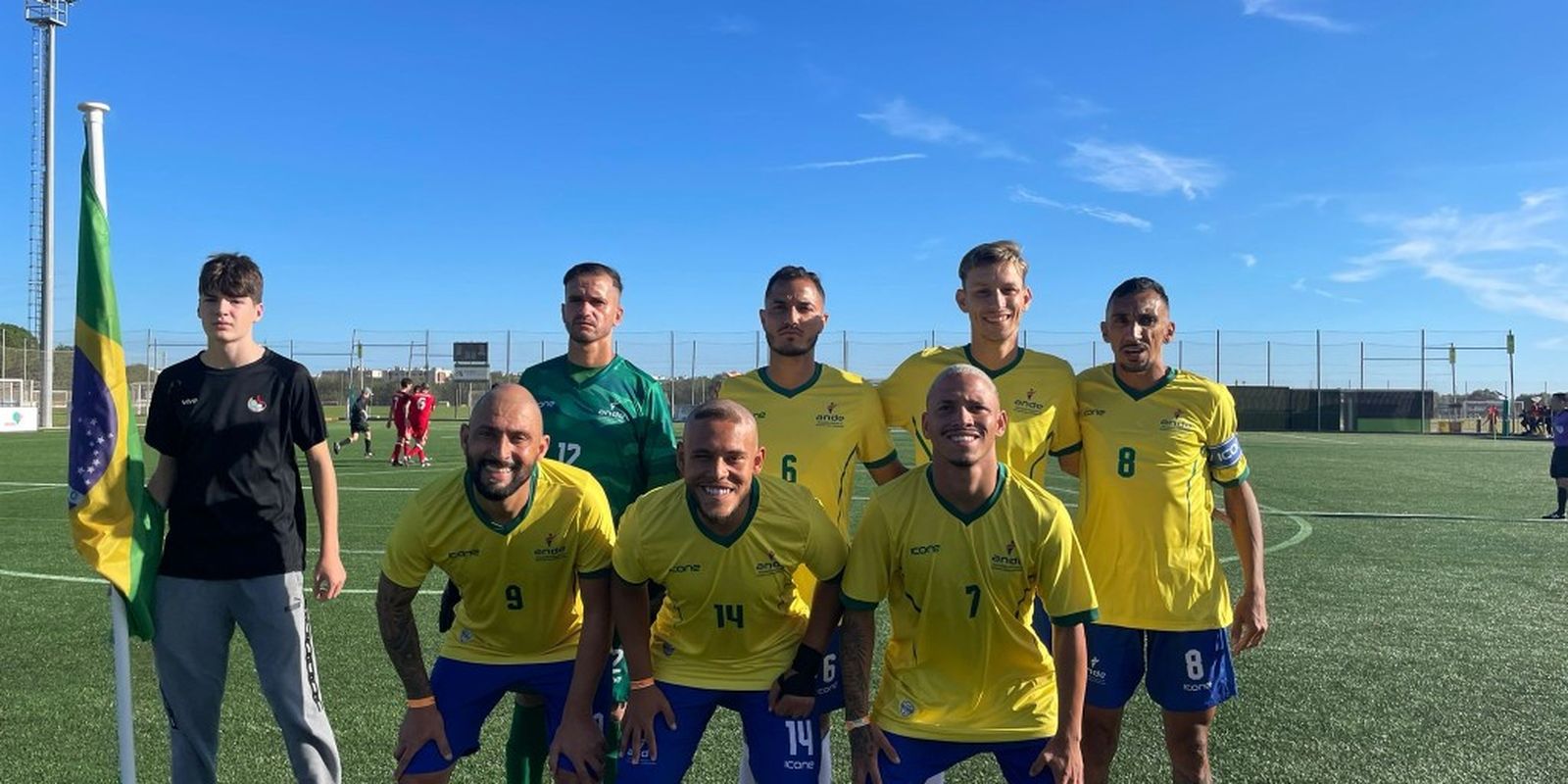 Brazil thrashes in the football World Cup for people with cerebral palsy