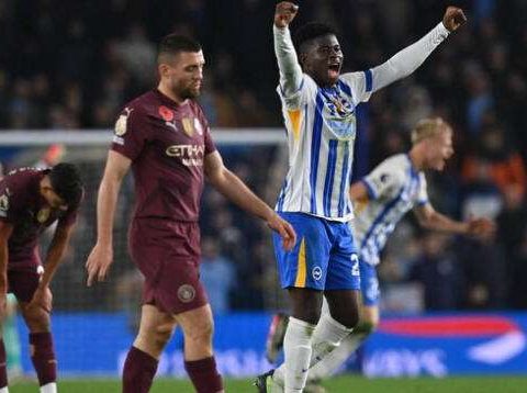 Brighton worsens Manchester City's crisis (2-1)