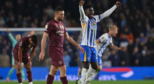 Brighton worsens Manchester City's crisis (2-1)