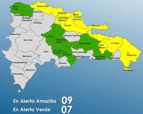 COE incrementa a 9 las provincias en alerta amarilla y 7 en verde