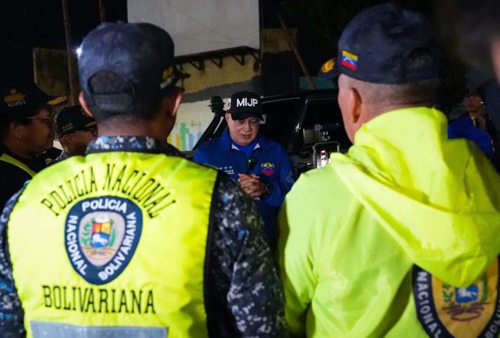 Cabello supervised police surveillance points in Mampote, Guarenas and Guatire