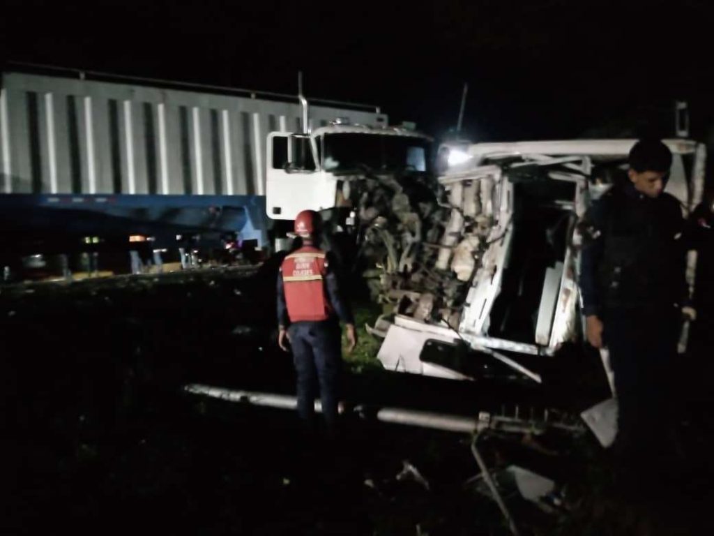 Cargo vehicle collision leaves one dead in Cojedes