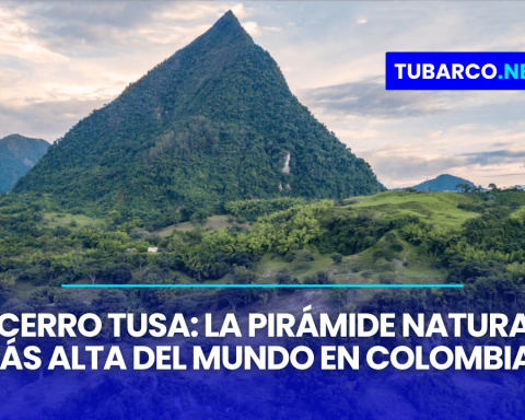 Cerro Tusa: the highest natural pyramid in the world in Colombia