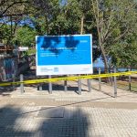 Construction of the “Paseo Héctor Colombo” began