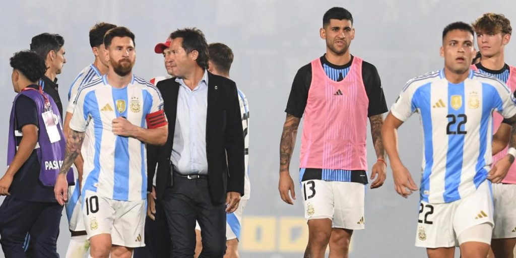 Controversial defeat of Argentina in Paraguay