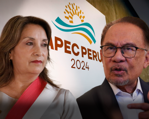 Dato' Seri Anwar Ibrahim, Prime Minister of Malaysia, lands in Peru for the APEC 2024 summit