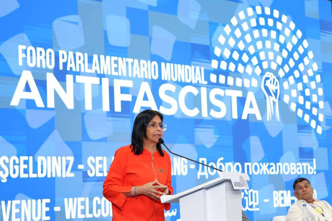 Delcy Rodríguez: Behind the blockade of countries there is a policy to seize their resources