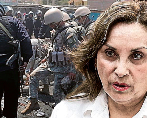 Dina Boluarte announced that it was agreed to approve that police and soldiers be prosecuted in military jurisdiction