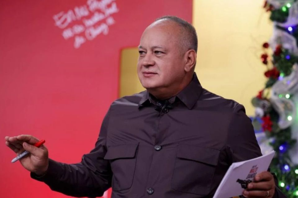 Diosdado Cabello says that US sanctions do not scare the ruling party