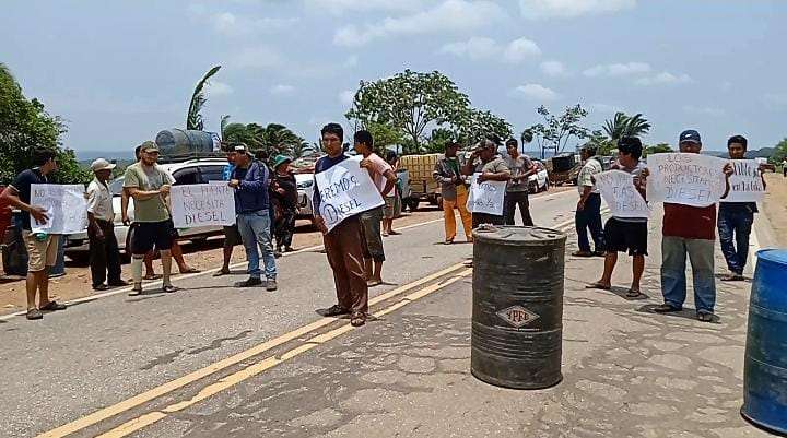 Due to a diesel shortage, El Puente producers announce a blockade starting this Monday, the 4th