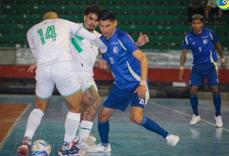 Fantasmas and Petrolero won at the start of the 'quarters' of the National Futsal League