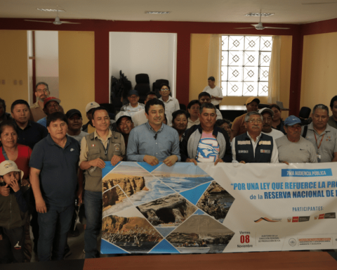 Fishermen against the SNP that intends to enter the Paracas Reserve