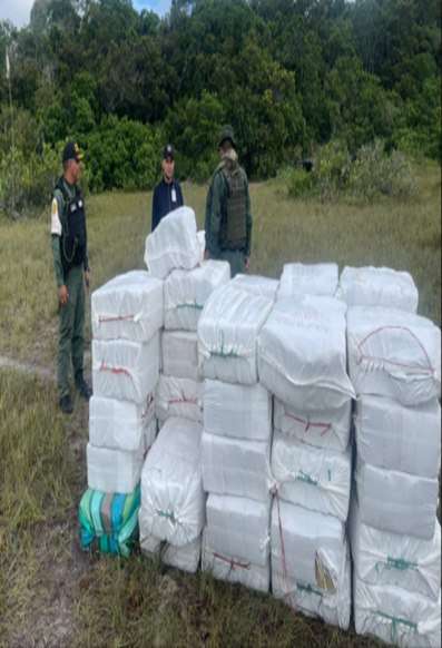 GNB seized 5 tons of marijuana in the Amazonas channel