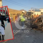 “Gamonal” who was driving a car dies in a brutal crash on the Central Highway