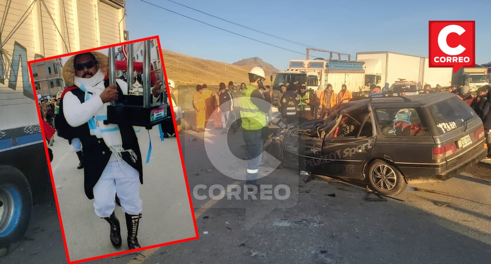 “Gamonal” who was driving a car dies in a brutal crash on the Central Highway