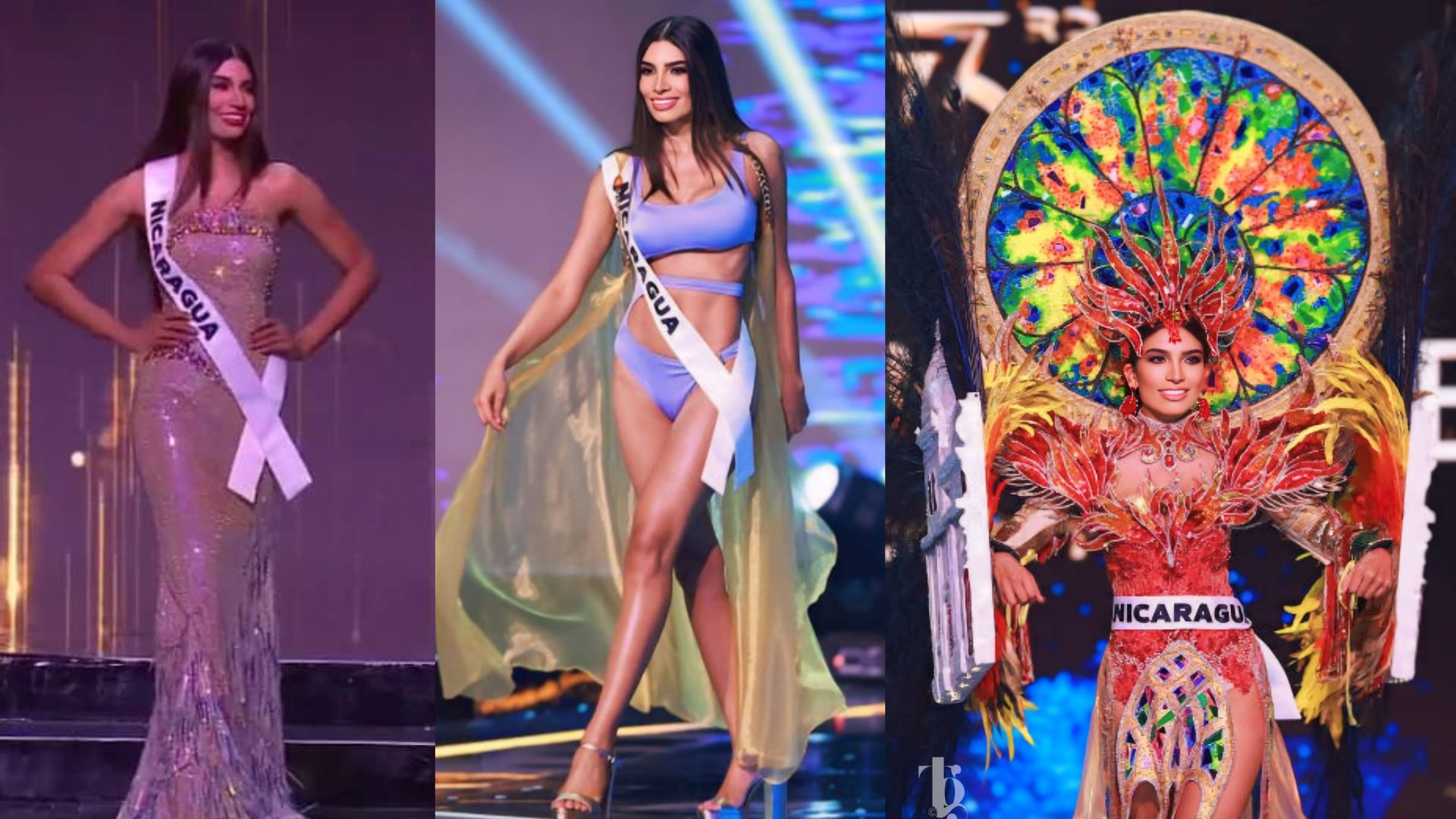 Geyssell García, representative of Nicaragua, shines in the preliminary of Miss Universe 2024