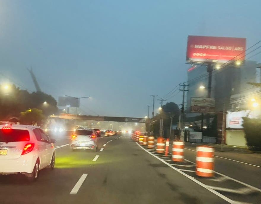 ¡Maneja con cuidado! Distrito Nacional amanece este martes bajo neblina