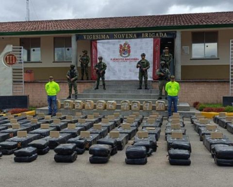 Historic seizure of marijuana in Cauca: seven tons seized by the Army