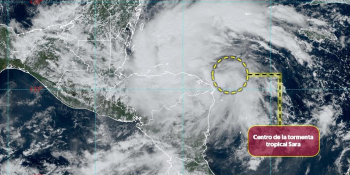 Honduras prepares for life-threatening rains from Tropical Storm Sara