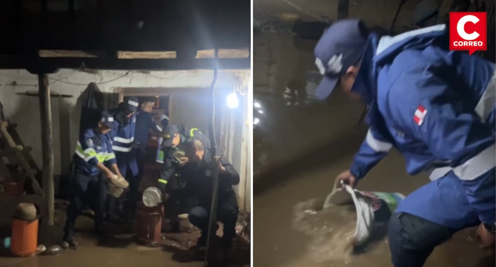 Huancayo: Elderly housing floods due to heavy rain