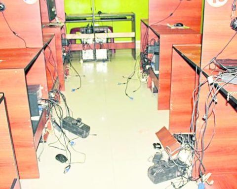 Huancayo: Equipment stolen from an Internet Lan Center valued at more than S/100 thousand