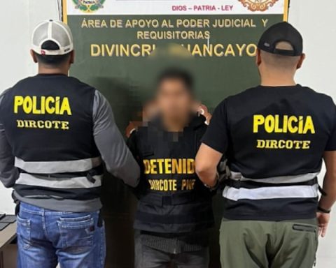 Huancayo: They arrest a subject with a warrant for the crime of terrorism