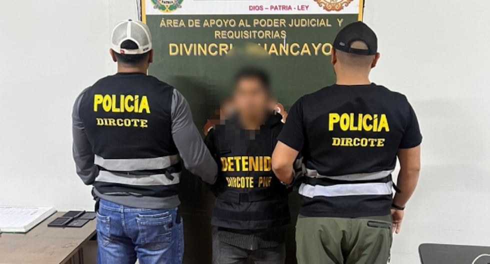 Huancayo: They arrest a subject with a warrant for the crime of terrorism